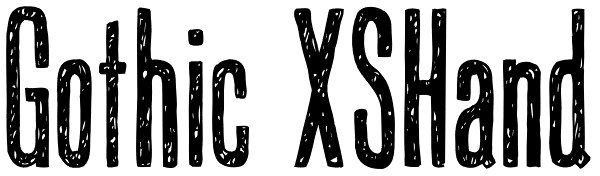 Gothic XSHand Font