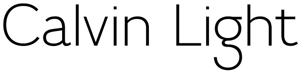Calvin Light Font