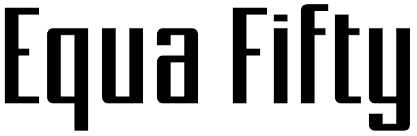 Equa Fifty Font