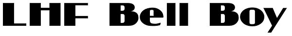 LHF Bell Boy Font