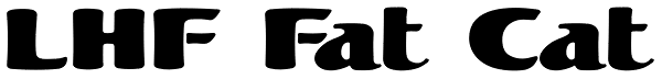 LHF Fat Cat Font