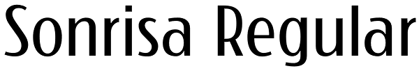 Sonrisa Regular Font