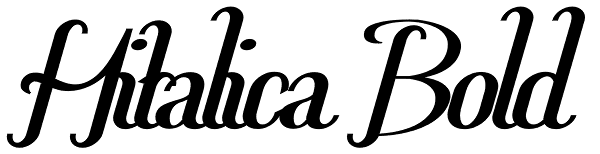 Hitalica Bold Font