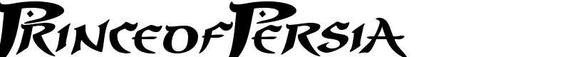 PrinceofPersia Font