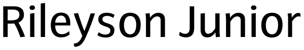 Rileyson Junior Font