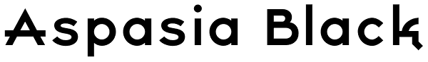 Aspasia Black Font