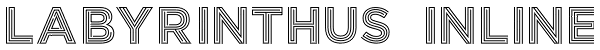 Labyrinthus Inline Font