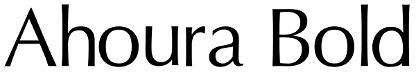 Ahoura Bold Font