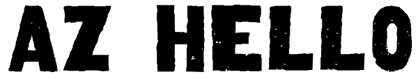 AZ Hello Font