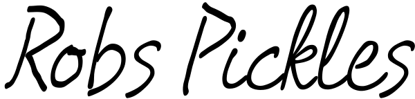 Robs Pickles Font