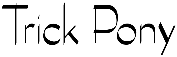 Trick Pony Font