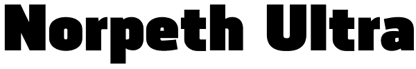 Norpeth Ultra Font