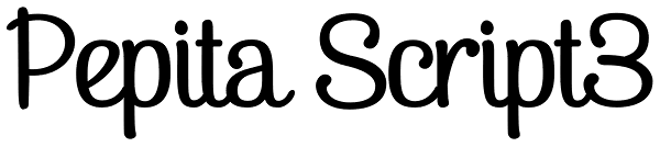 Pepita Script3 Font