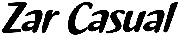 Zar Casual Font