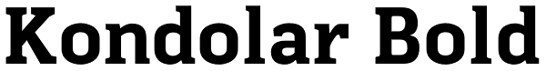 Kondolar Bold Font