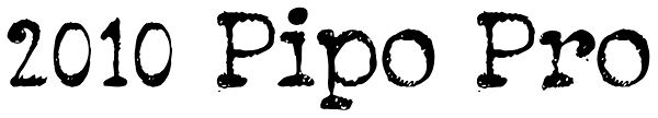 2010 Pipo Pro Font