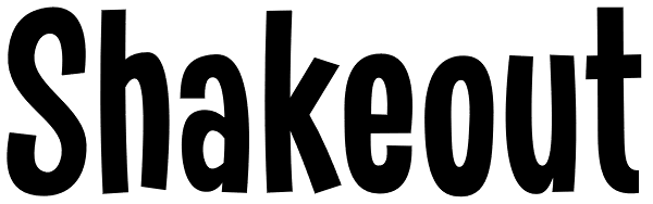 Shakeout Font