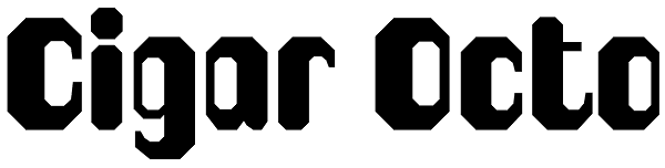 Cigar Octo Font