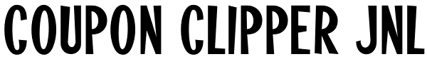 Coupon Clipper JNL Font