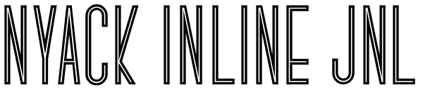 Nyack Inline JNL Font