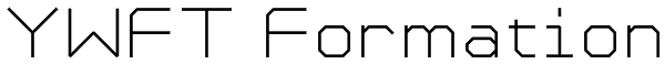 YWFT Formation Font