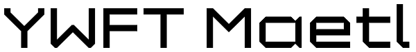 YWFT Maetl Font