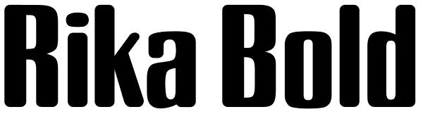 Rika Bold Font