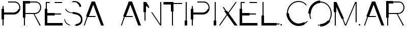 Presa ANTIPIXEL.COM.AR Font