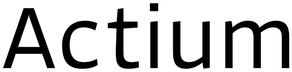 Actium Font