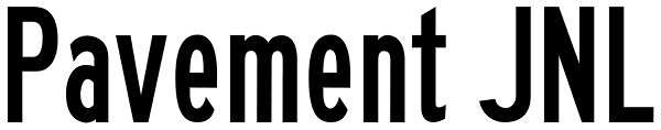 Pavement JNL Font