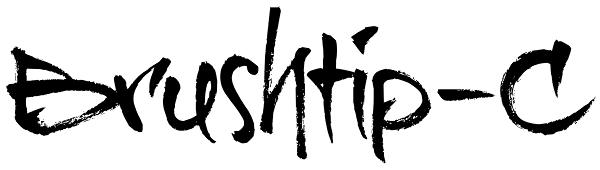 Brushtip-C Font