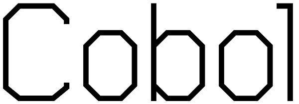 Cobol Font