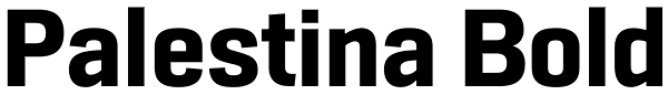 Palestina Bold Font