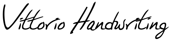 Vittorio Handwriting Font