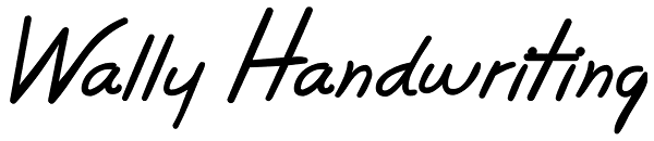 Wally Handwriting Font