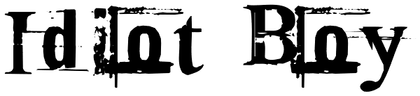 Idiot Boy Font