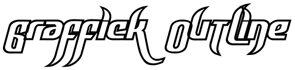 Graffick Outline Font