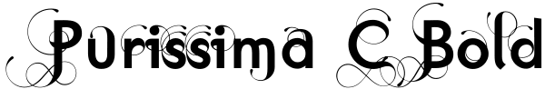 Purissima C Bold Font