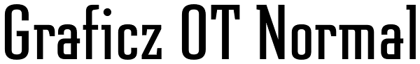 Graficz OT Normal Font