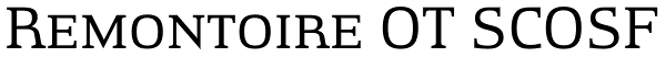 Remontoire OT SCOSF Font