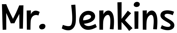 Mr. Jenkins Font