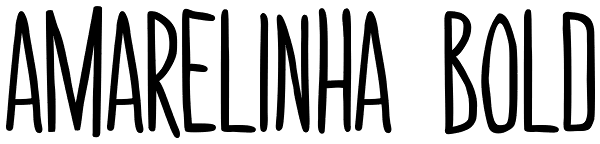 Amarelinha Bold Font