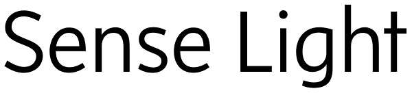 Sense Light Font