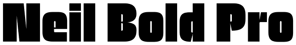 Neil Bold Pro Font