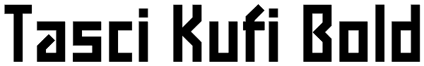 Tasci Kufi Bold Font