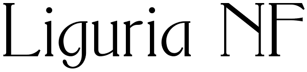 Liguria NF Font