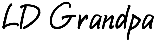 LD Grandpa Font