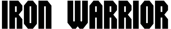 Iron Warrior Font