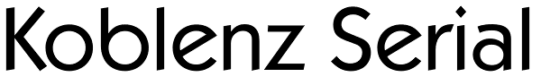 Koblenz Serial Font