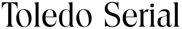 Toledo Serial Font